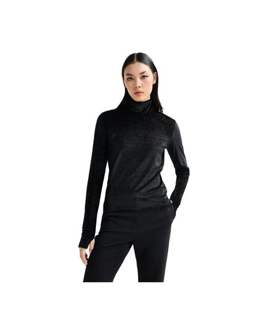 Long Sleeve Tops di Essentiel Antwerp in Black