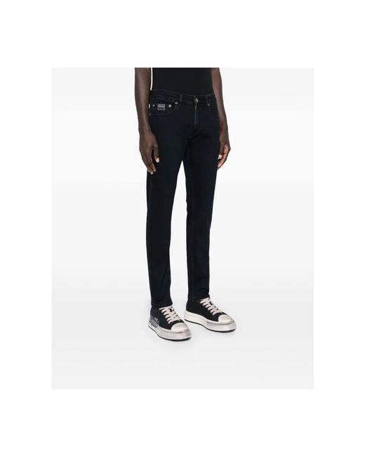 Versace Jeans Couture Black Slim-Fit Jeans for men