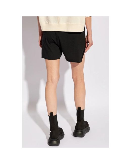 Shorts > short shorts Rick Owens en coloris Black