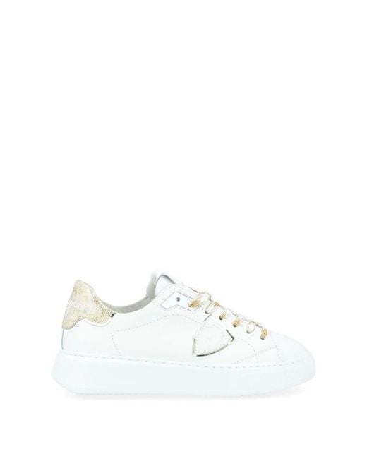 Philippe Model White Sneakers