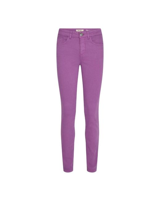 Mos Mosh Purple Skinny Jeans