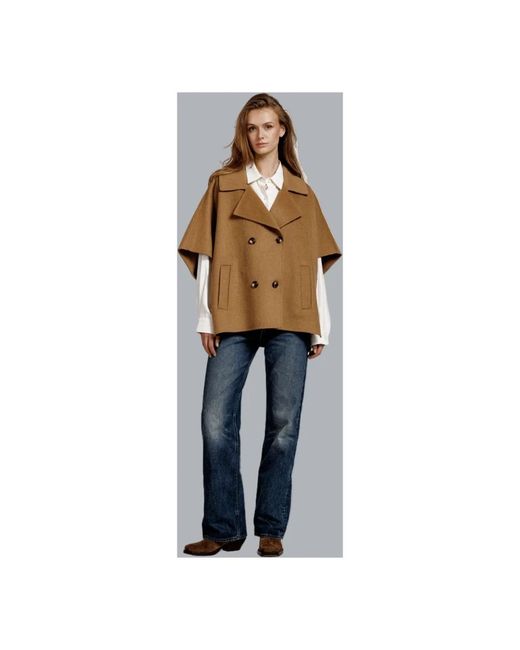 Alter Ego Natural Double-Breasted Coats