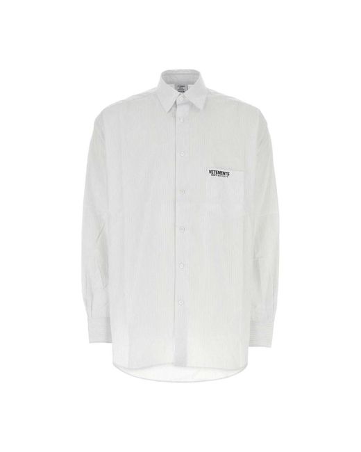 Shirts > casual shirts Vetements pour homme en coloris White