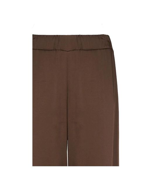 Ottod'Ame Brown Wide Trousers