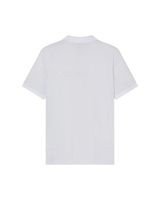 EA7 White Polo Shirts for men