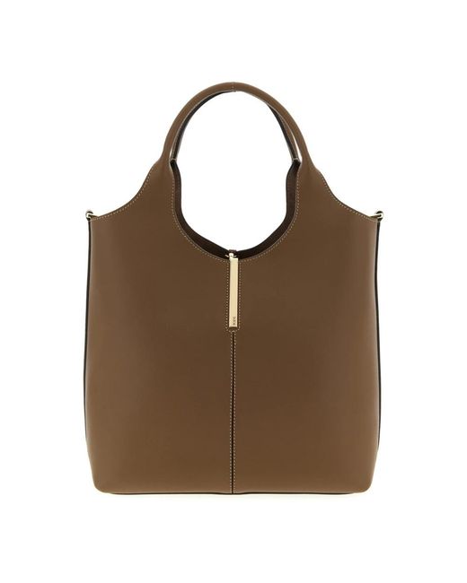 Tod's Brown Shopping Bags