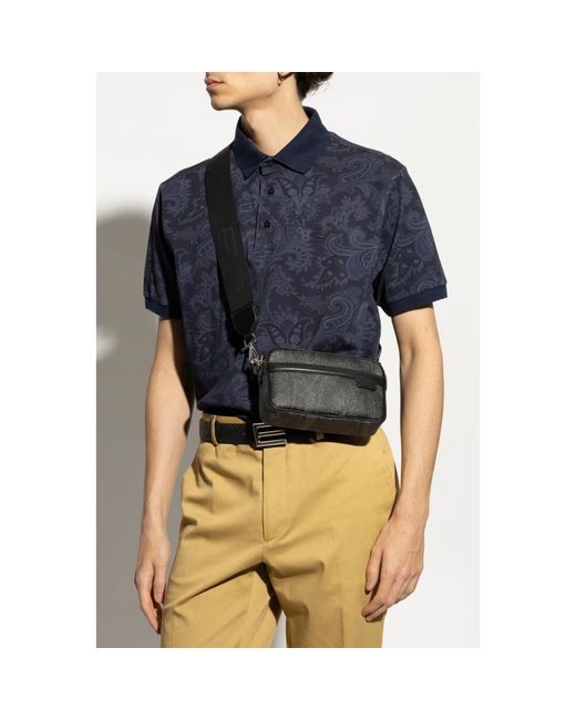 Shoulder Bags di Etro in Black da Uomo