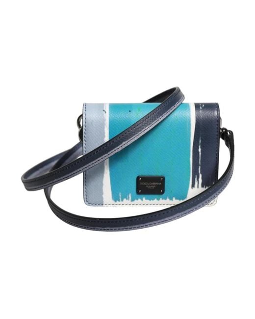 Cross Body Bags di Dolce & Gabbana in Blue da Uomo