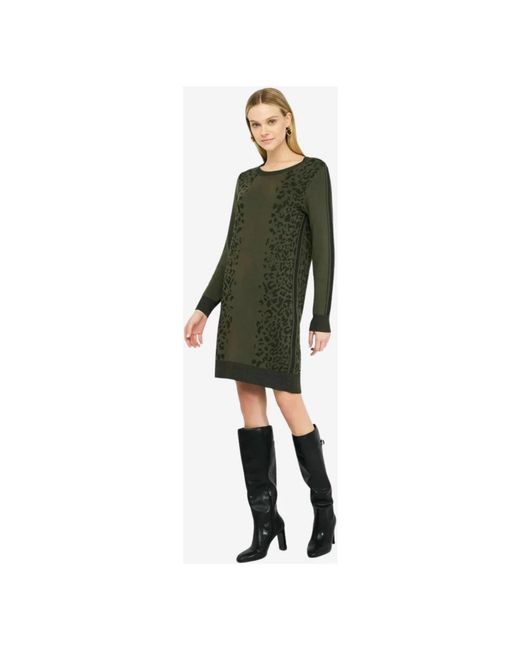 Liu Jo Green Knitted Dresses