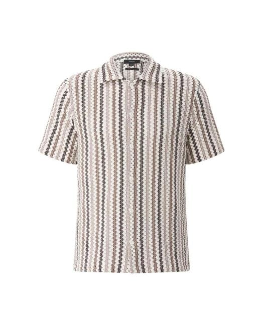 Vince White Short Sleeve Shirts for men