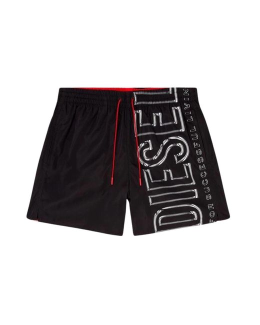 DIESEL Black Beachwear for men