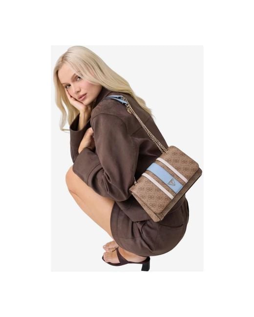 Guess Blue Shoulder Bags