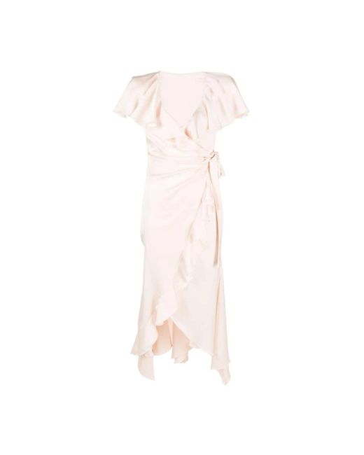 Philosophy Di Lorenzo Serafini Pink Midi Dresses