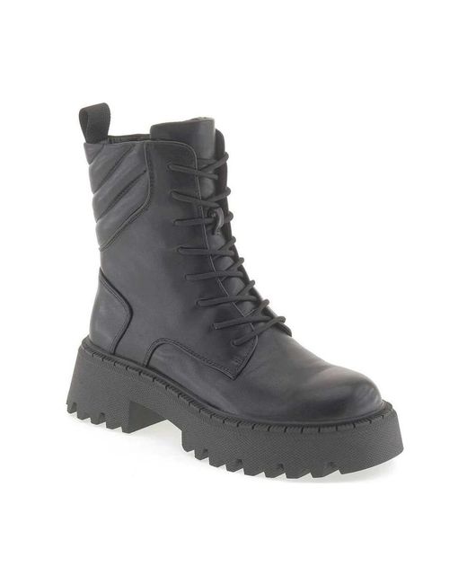 Betsy Gray Lace-Up Boots