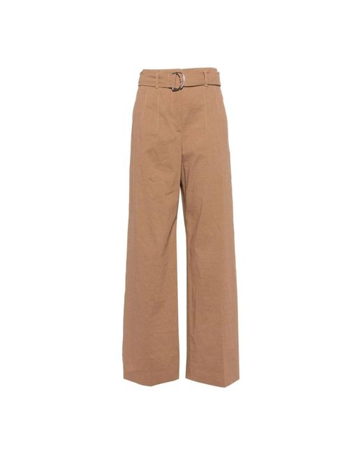Boss Brown Wide Trousers