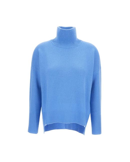 Lisa Yang Blue Cashmere Knitwear