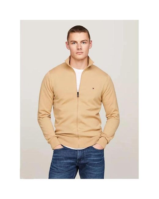 Zip-Throughs Tommy Hilfiger de hombre de color Natural