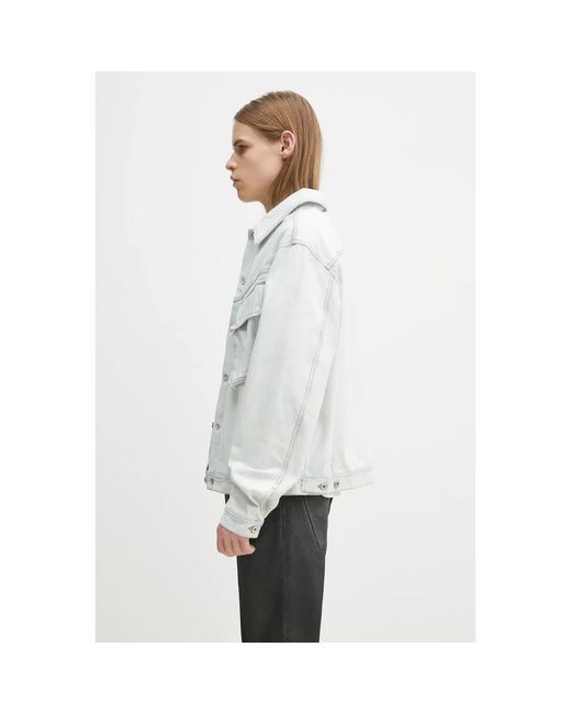 Denim Jackets Marcelo Burlon pour homme en coloris Gray