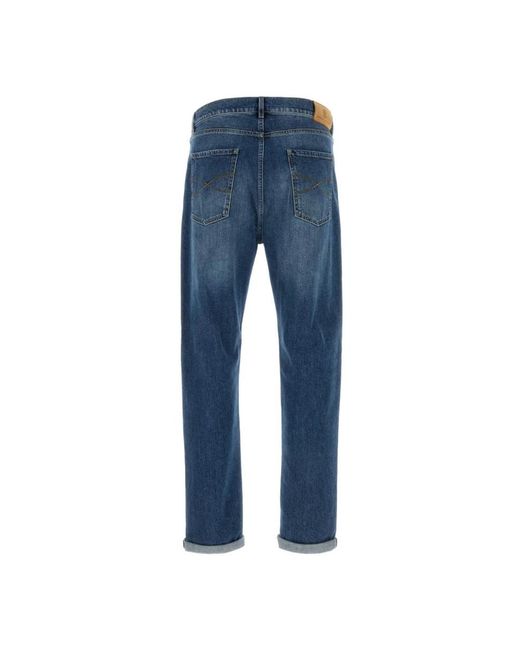 Brunello Cucinelli Blue Straight Jeans for men