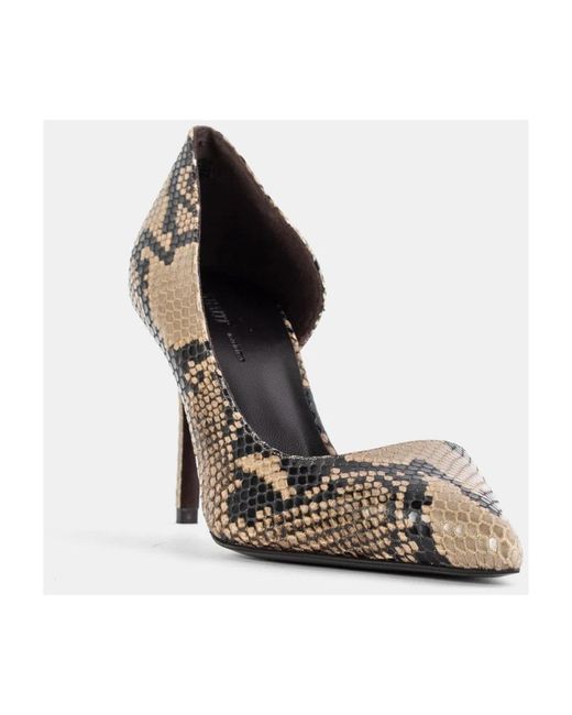 Khaite Metallic Jett D'Orsay 85 Pump