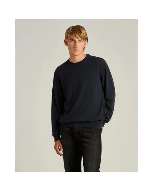 Kiton Blue Cashmere Knitwear for men