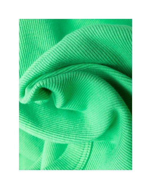 MSGM Green Midi Dresses
