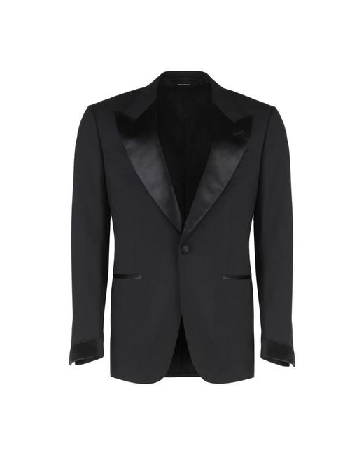 Tom Ford Black Single Breasted Suits for men