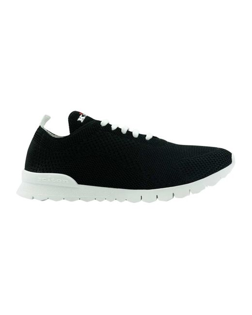 Kiton Black Sneakers for men