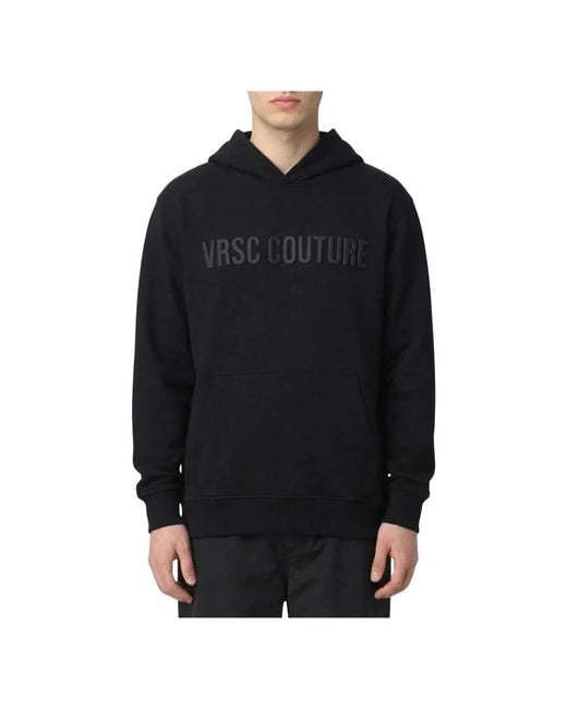 Versace Black Hoodies for men