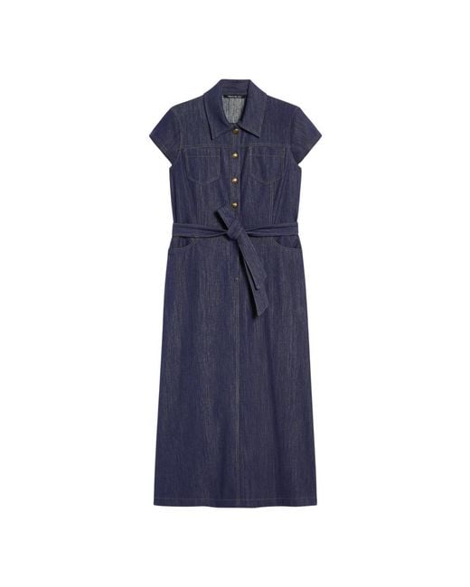 Pennyblack Blue Midi Dresses