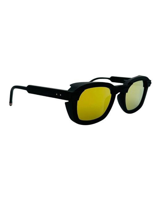 Thom Browne Brown Injection Rectangular Sonnenbrillen