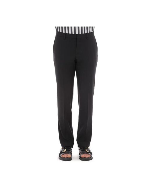 Moschino Black Slim-Fit Trousers for men