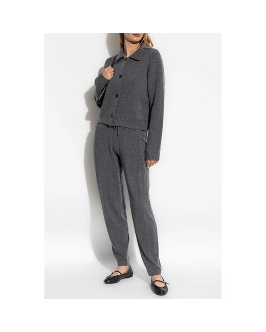 Lisa Yang Gray Cardigan Lynna