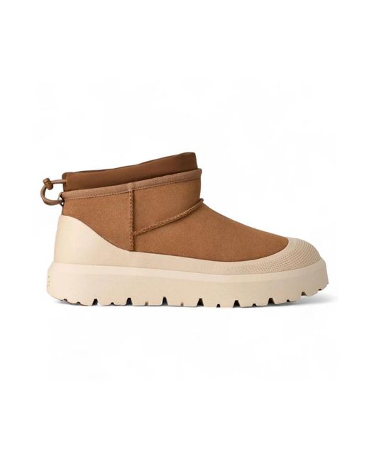Ugg Schoenen ,Bruin ,Wol Hybrid Boot in het Brown voor heren