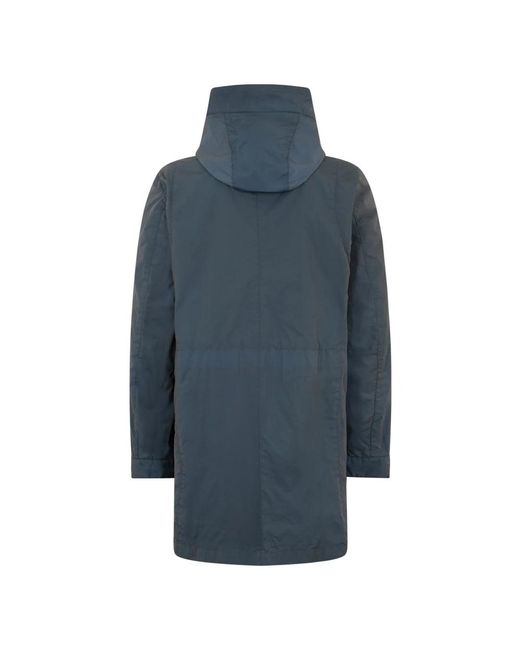 Moorer Jassen ,Grijs ,Polyester Si-Millenio Parka in het Blue voor heren