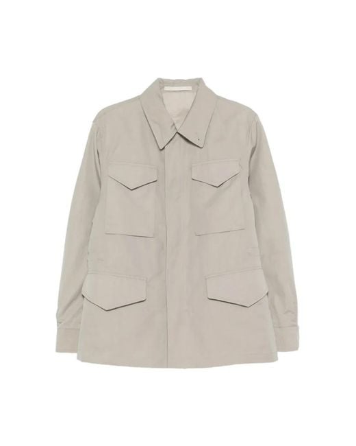 Eleventy Gray Light Jackets for men
