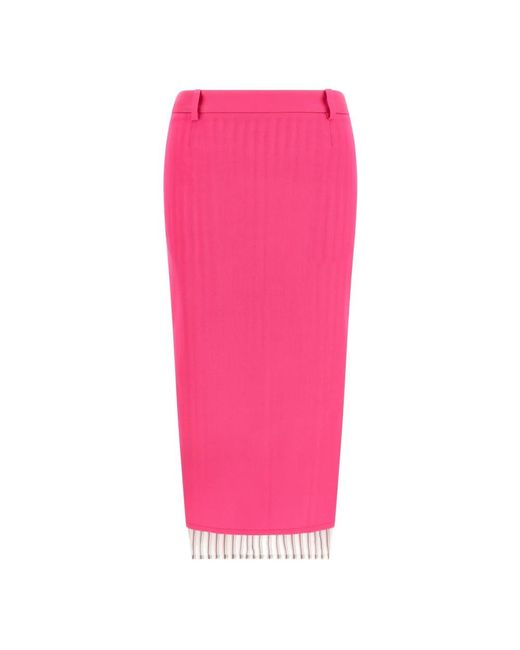 The Attico Pink Midi Skirts