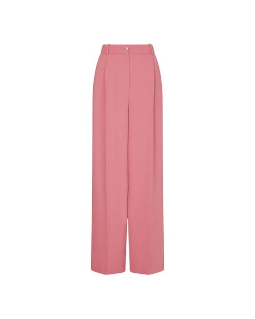 Tommy Hilfiger Pink Wide Trousers