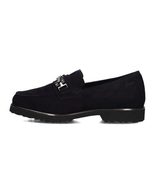 Sioux Loafers in het Black