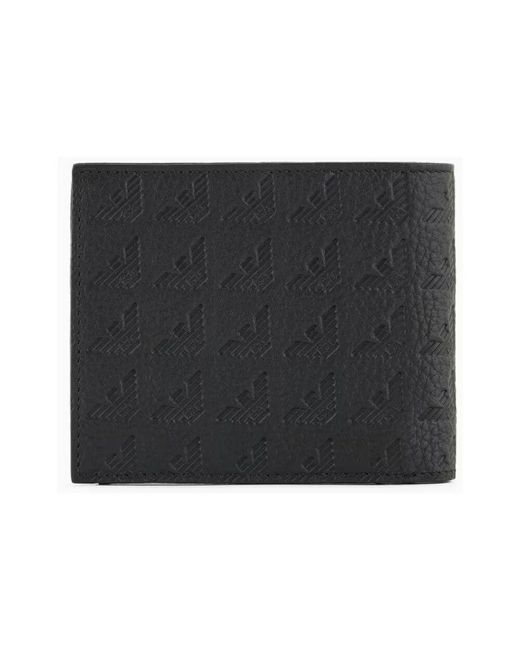 Wallets & Cardholders di Emporio Armani in Black da Uomo