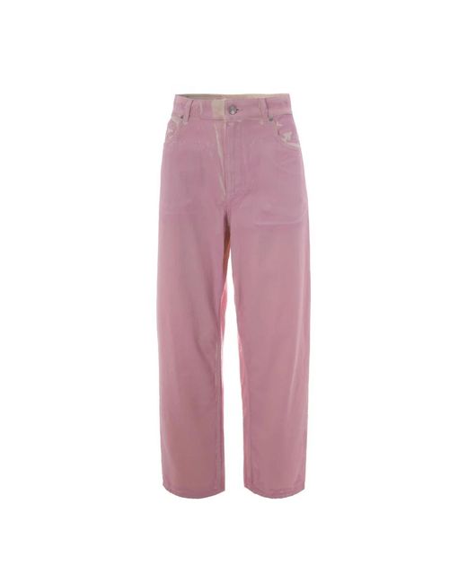 Marni Purple Loose-Fit Jeans