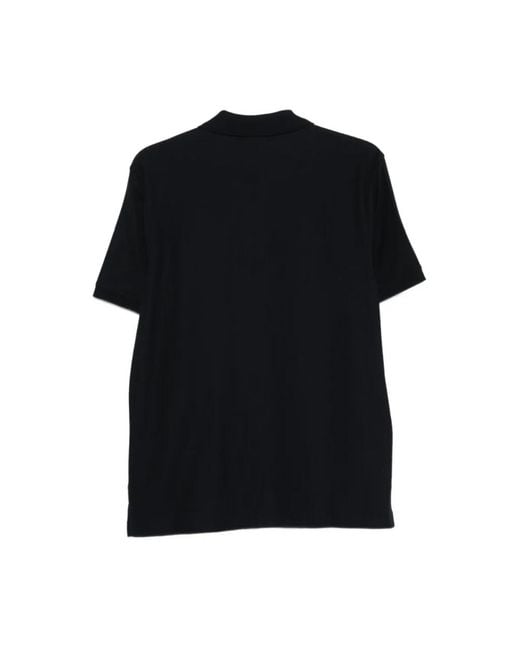 Emporio Armani Black Polo Shirts for men