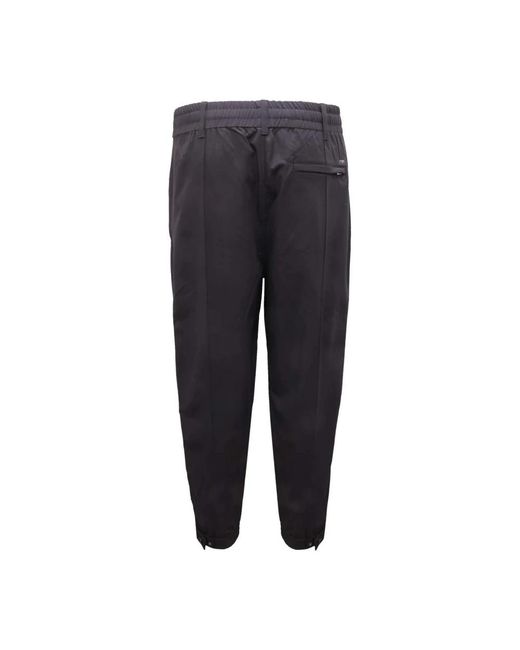Armani Blue Slim-Fit Trousers for men