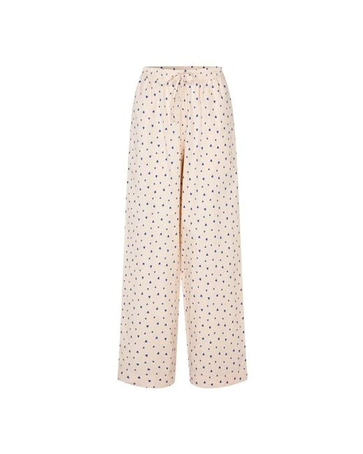 Wide Trousers di Lolly's Laundry in Natural