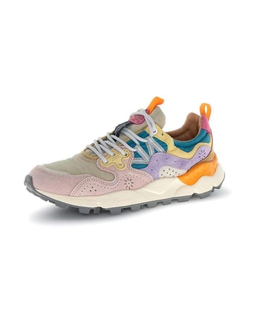 Flower Mountain Blue Sneakers