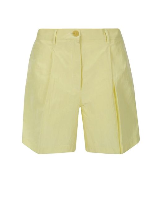 Forte Forte Yellow Casual Shorts