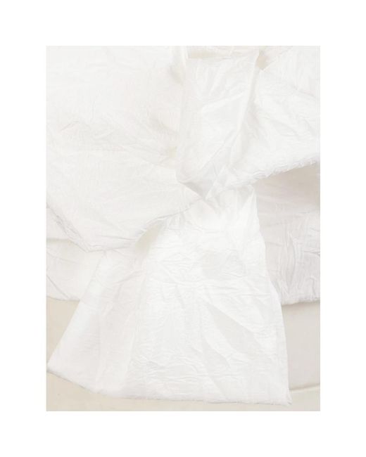 Max Mara White Sleeveless Tops