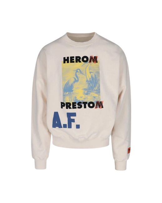 Heron Preston White Sweatshirts for men