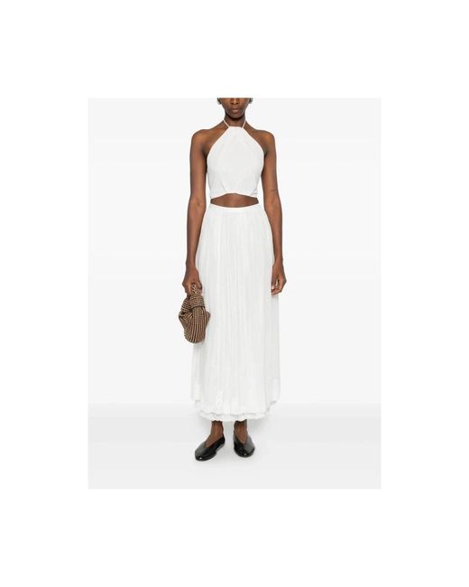 Forte_forte White Maxi Skirts