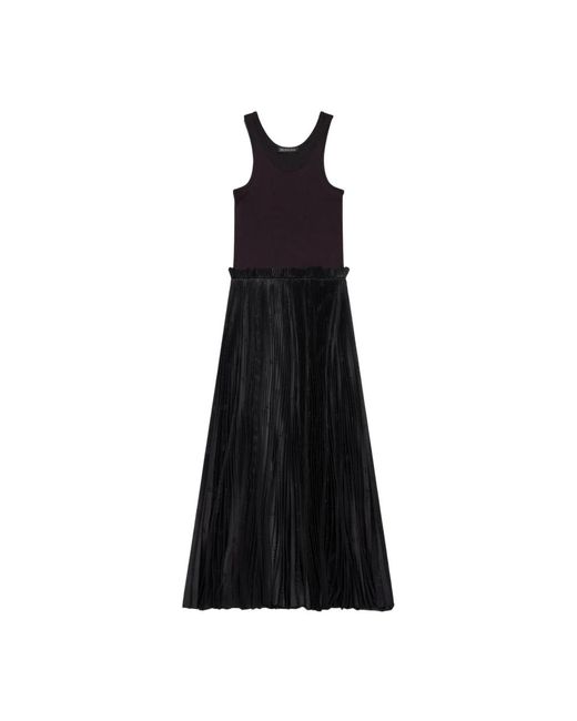 Midi dresses Balenciaga de color Black